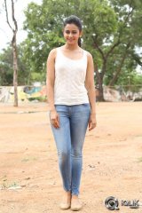 Rakul Preet Singh On The Sets Of Loukyam Movie